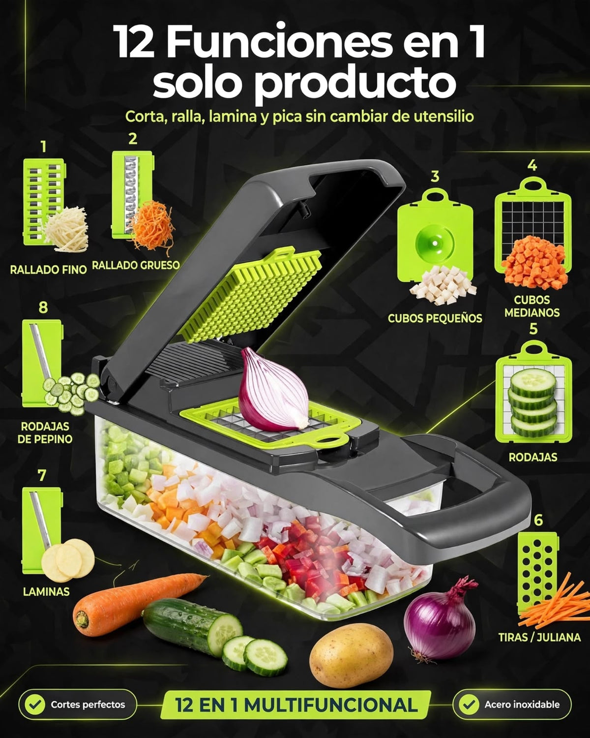 Picador de verduras PicaNova